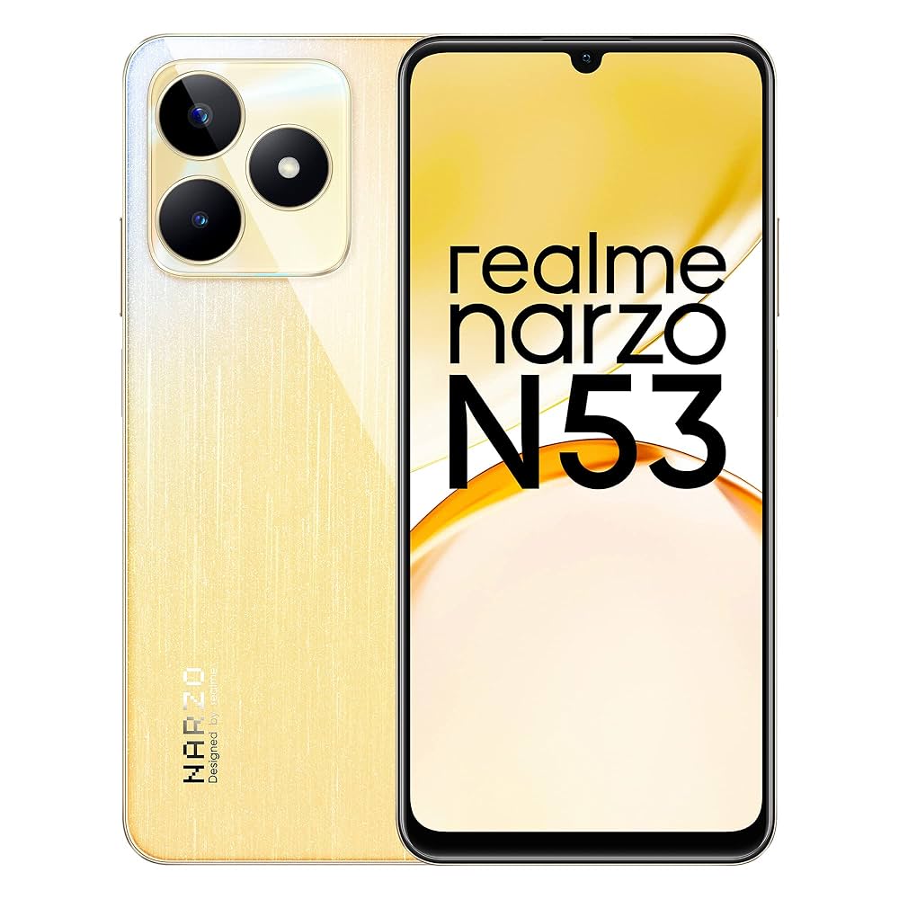 Best Smartphone Under ₹10,000 in 2025 (India Edition) 3 Realme Narzo N53 - Best Smartphone Under ₹10,000 in 2025